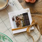 Postkarte II - Gold