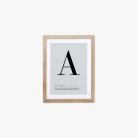 Buchstaben Poster