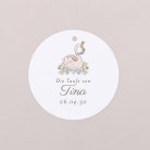 Mein erstes Porträt - rosa