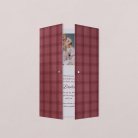 Burgundy tartan