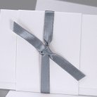 Satinband Dunkelgrau 90 cm