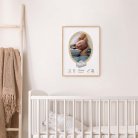 Mein erstes Porträt - blau