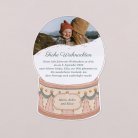 Schneekugel - Weihnachtszug