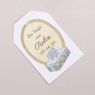 Mein erstes Porträt - blau