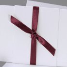 Satinband Bordeaux 90 cm