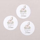 Mein erstes Porträt - rosa