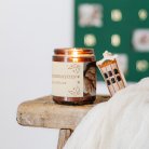 Cremefarbener Weihnachtsbaum
