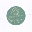 Smaragdgrüner Weihnachtsbaum