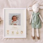 Fotostreifen - ocker