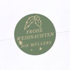Tiefgrüner Weihnachtsbaum
