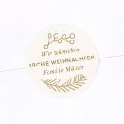 Goldene Schneeflocke