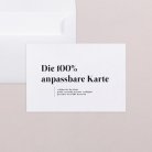 100% anpassbare Karte