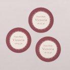 Burgundy velvet