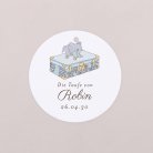 Mein erstes Porträt - blau