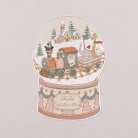 Schneekugel - Weihnachtszug