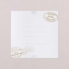Postkarte - Gold