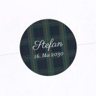 Claudine - tartan