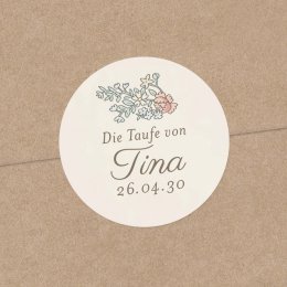 Mein erstes Porträt - rosa