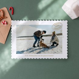 Postkarte - Gold
