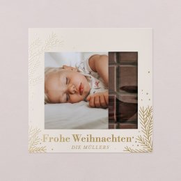 Christbaumkugel - Goldener Kranz