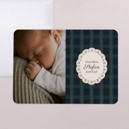 Claudine - tartan