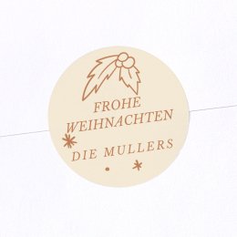 Cremefarbener Weihnachtsbaum