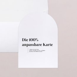 100% anpassbare Karte