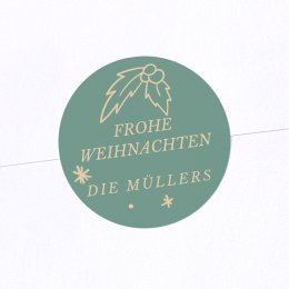 Smaragdgrüner Weihnachtsbaum