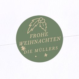 Tiefgrüner Weihnachtsbaum
