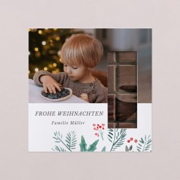 Aquarell Schneeflocke