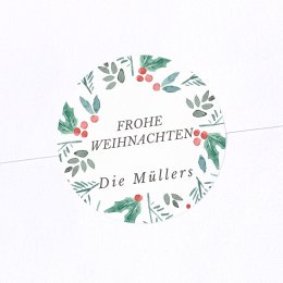 Aquarell Schneeflocke