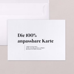 100% anpassbare Karte