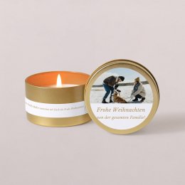 Postkarte - Gold