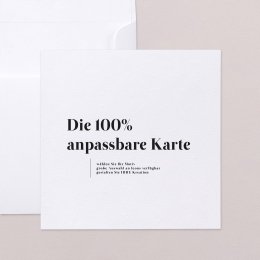 100% anpassbare Karte