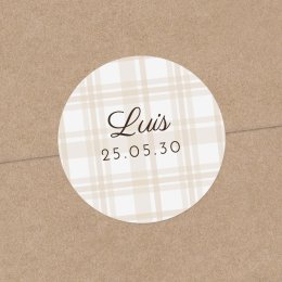 Beige Tartan