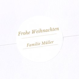 Postkarte - Gold