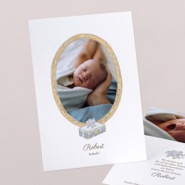 Mein erstes Porträt - blau