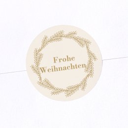 Christbaumkugel - Goldener Kranz