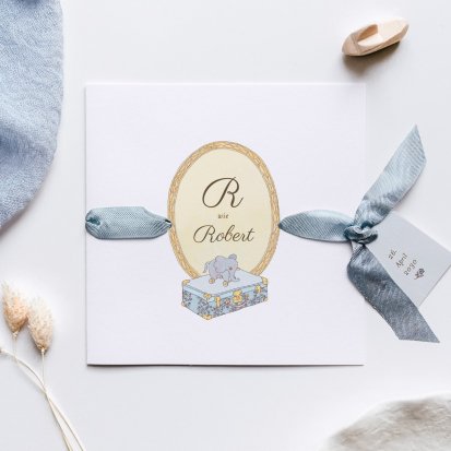 Mein erstes Porträt - blau