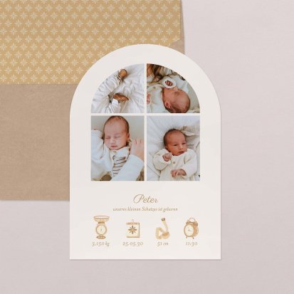 Fotostreifen - ocker