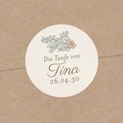 Mein erstes Porträt - rosa