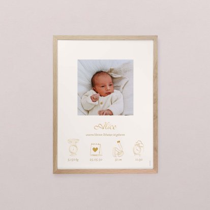 Fotostreifen - Gold
