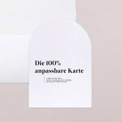 100% anpassbare Karte