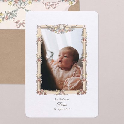 Mein erstes Porträt - rosa