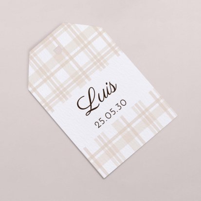 Beige Tartan