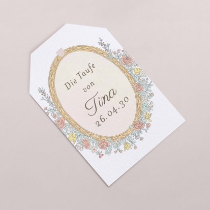 Mein erstes Porträt - rosa