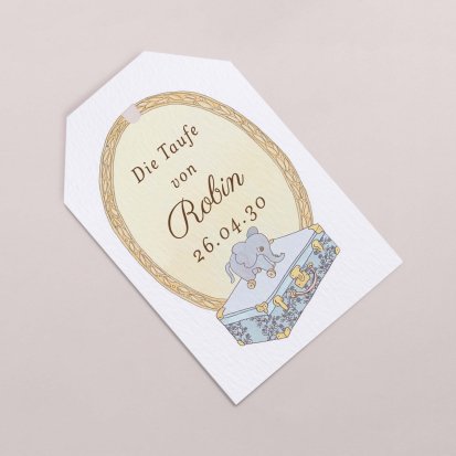 Mein erstes Porträt - blau