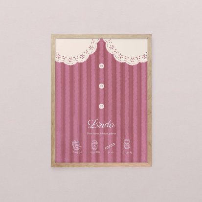 Claudine - rosa