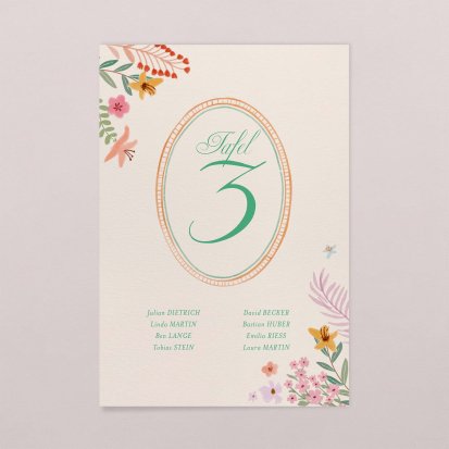 Pastel flowers