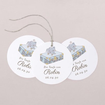 Mein erstes Porträt - blau